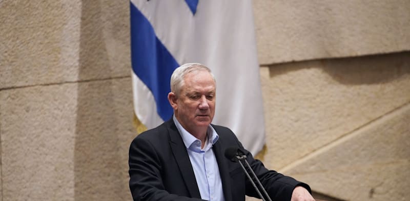 Benny Gantz  credit: Knesset spokesperson