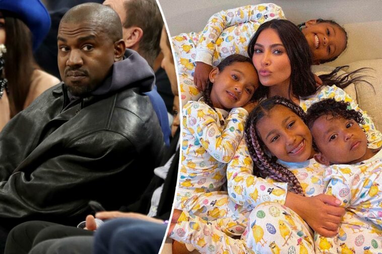 Kanye West dice que su familia está "en peligro" cuando él no está en casa
