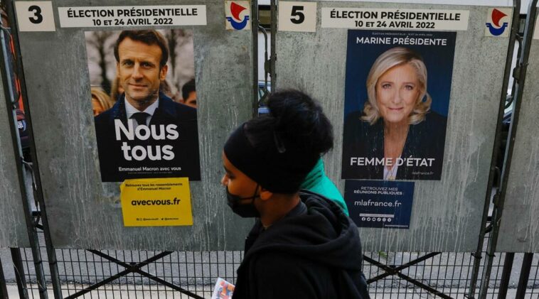Macron y Le Pen luchan por las pensiones a medida que se estrecha la carrera electoral francesa