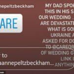 Dar: Nicola Peltz y Brooklyn Beckham han roto su silencio luego de su lujosa boda en Florida cuando la actriz pidió donaciones a Ucrania en lugar de regalos.