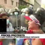 Perú levanta toque de queda en Lima para sofocar protestas
