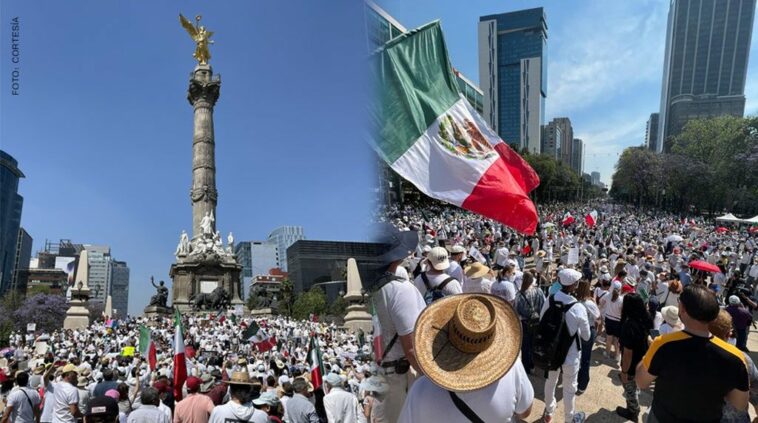Protestas masivas contra AMLO y el partido Morena en todo México
