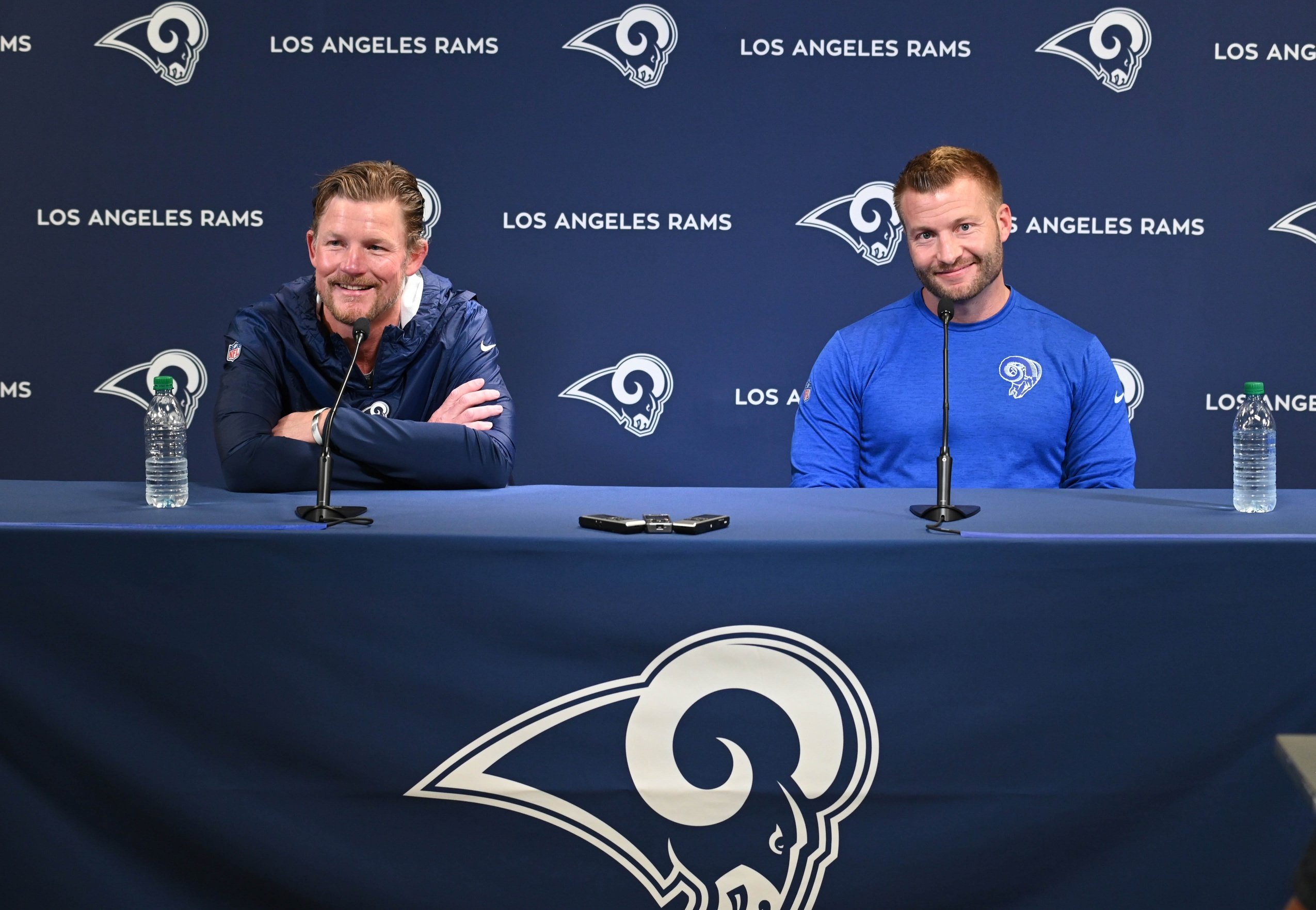 Sean McVay de los Rams arroja sombra sobre los Patriots luego de la selección de primera ronda 'Extraña' en el Draft de la NFL 2022
