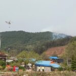 Un incendio forestal de rápida propagación en el noreste amenaza los hogares y obliga a la evacuación