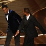 Will Smith golpeó a Chris Rock en la cara antes de ganar el Oscar a Mejor Actor minutos después