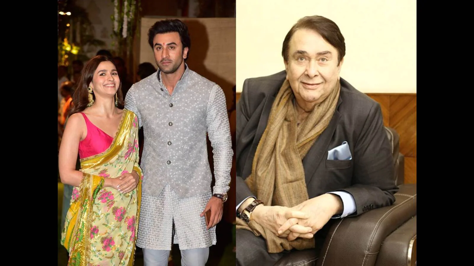  ¡Exclusivo!  Randhir Kapoor: ¿Boda Ranbir-Alia en nuestra casa en abril?  no lo se
