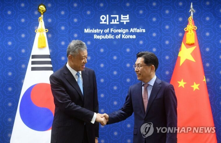 (AMPLIACIÓN) Corea del Sur y China acuerdan estrecha cooperación para la estabilidad en la seguridad regional