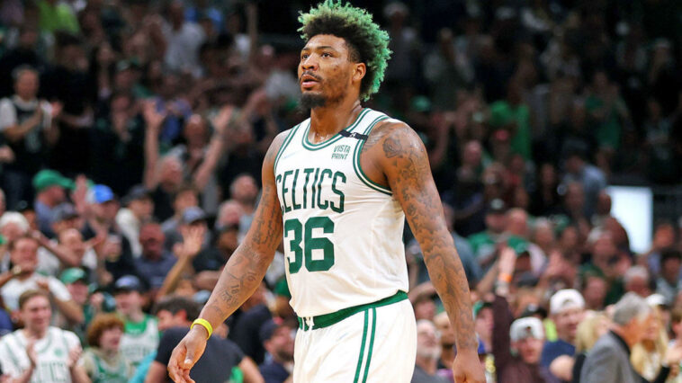 Actualización de la lesión de Marcus Smart: guardia de los Celtics cuestionable para el Juego 4 contra el Heat después de sufrir un esguince en el tobillo