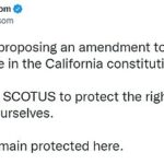 El gobernador de California, Gavin Newsom, propone consagrar el derecho al aborto en la constitución del estado