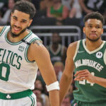Celtics vs. Bucks: Jayson Tatum, Giannis Antetokounmpo van golpe por golpe en una pelea de peso pesado para la historia
