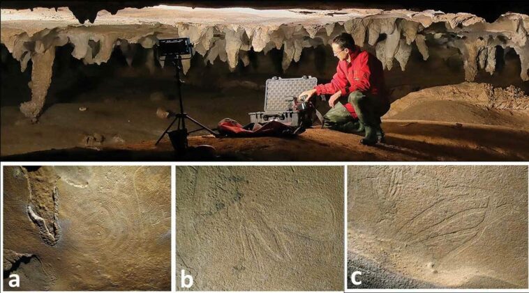 Using 3D photogrammetry to map 19 unnamed cave art alabama native american