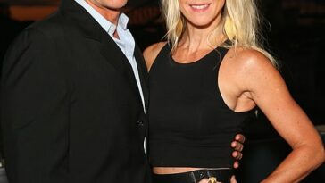 ANTES: Craig McLachlan con su pareja Vanessa Scammell en 2016, antes de lanzar su demanda 'abrumadora'