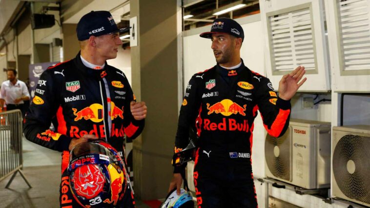 Daniel Ricciardo recuerda su 'acalorada' rivalidad con Max Verstappen