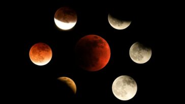 Eclipse lunar 2022: una mirada a las impresionantes imágenes que capturan la 'superluna de sangre' del 16 de mayo
