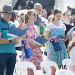 El canto de la Feria Advance Australia es un ritual en las ceremonias de ciudadanía en toda Australia.