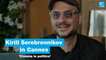 "El cine es política", dice el director disidente ruso Kirill Serebrennikov a FRANCE 24 en Cannes