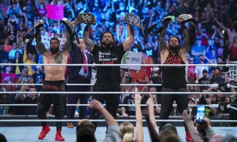 El combate de unificación por equipos ganador de los Usos en WWE SmackDown fue una decisión de última hora