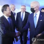 El expresidente Moon tiene previsto reunirse con Biden en Seúl este fin de semana