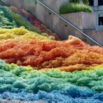 El “tsunami” de espuma multicolor llegará a las calles del festival de Greenwich en verano