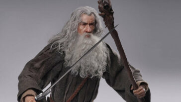 Esta figura coleccionable de Gandalf es increíblemente peluda y cara