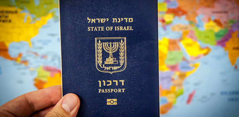 Israeli passport Credit: Shutterstock