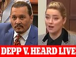 JOHNNY DEPP VS.  AMBER HEARD TRIAL LIVE: El juez rechaza la oferta de Depp de desestimar la contrademanda de Heard