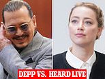 JOHNNY DEPP VS.  AMBER HEARD TRIAL LIVE: la estrella de Depp se apagó porque siempre llegaba tarde al trabajo