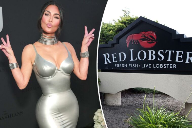 Kim Kardashian se enteró de que pasó la barra de bebés en Red Lobster