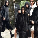 Kourtney Kardashian, Travis Barker coinciden en chándales después de la boda