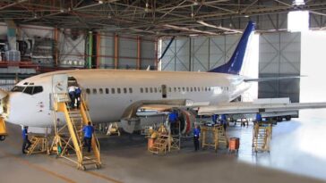 Israel Aerospace aircraft maintenance Credit: IAI