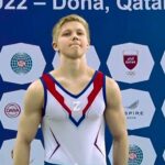 El gimnasta ruso Ivan Kuliak, que se pegó un símbolo Z en el pecho, tiene prohibido competir durante un año.