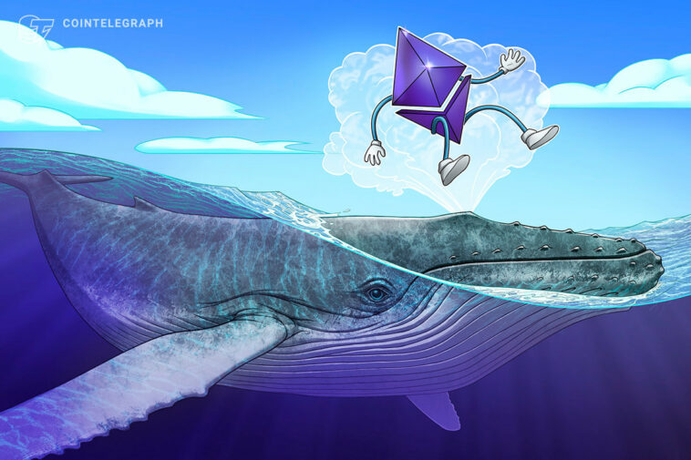 Las ballenas de Ethereum se ponen a trabajar cuando las transacciones alcanzan su punto más alto desde enero - Cripto noticias del Mundo