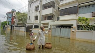 Las inundaciones en Bangladesh retroceden, pero millones siguen abandonados