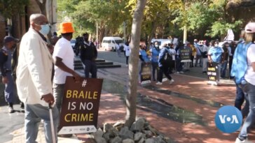 Ley sudafricana contra los ciegos que bloquea los libros en braille