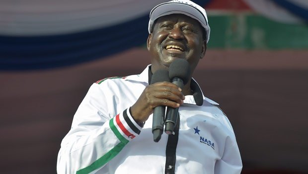 Raila Odinga (File: AFP)