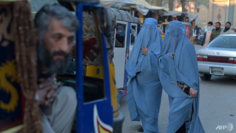 Los talibanes ordenan a las mujeres afganas cubrirse completamente en público