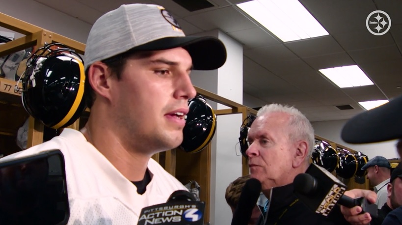 Mason Rudolph cree que le están dando una oportunidad legítima de competir: 'Me han dicho eso' - Steelers Depot
