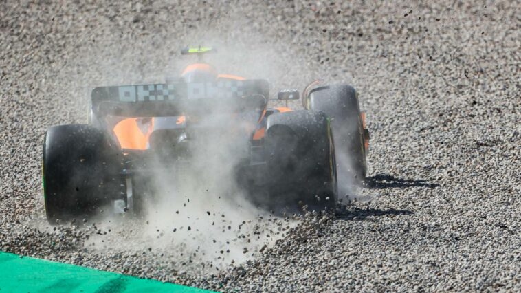 McLaren consciente de las piezas de repuesto después del 'error de juicio' de Lando Norris