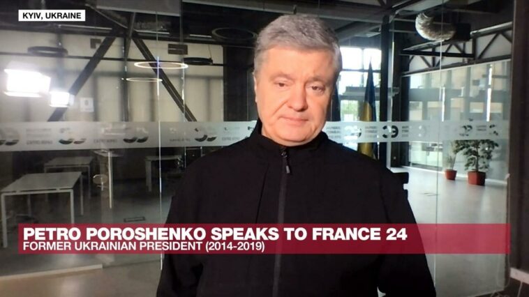 'No confíen en Putin', dice el expresidente de Ucrania Poroshenko después de la evacuación de Azovstal
