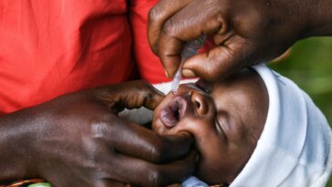 OMS preocupada por brote de poliomielitis en África sudoriental