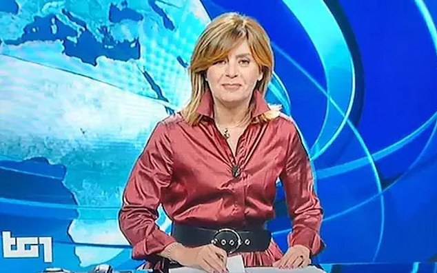 Dania Mondini (en la foto), presentadora de la emisora ​​nacional RAI de Italia, presentó una denuncia formal contra uno de sus colegas por sus