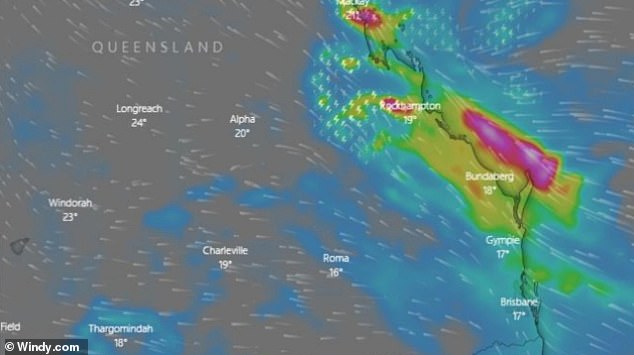 La costa este de Queensland enfrentará más lluvias intensas, con los mayores totales de lluvia pronosticados para el viernes y el sábado.