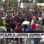 Reportero asesinado de Al Jazeera será enterrado en Jerusalén