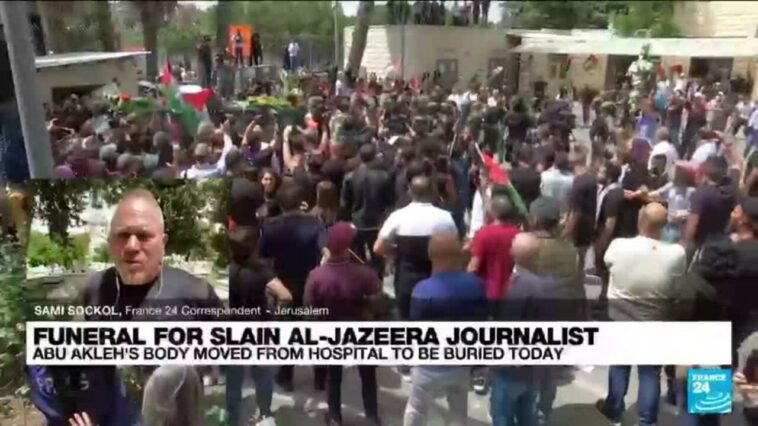 Reportero asesinado de Al Jazeera será enterrado en Jerusalén