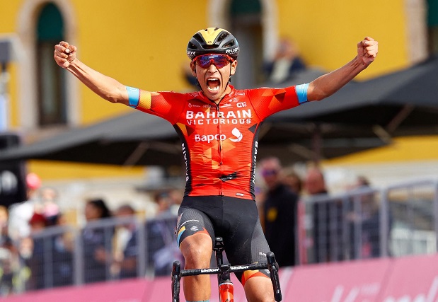Santiago Buitrago se lleva el triunfo en la etapa 17 del Giro