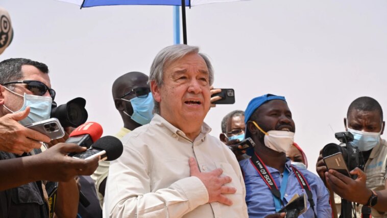 Secretario General de la ONU, Antonio Guterres, realiza primera visita a Nigeria