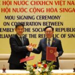 Singapur y Vietnam firman acuerdo para mejorar la interacción entre parlamentarios