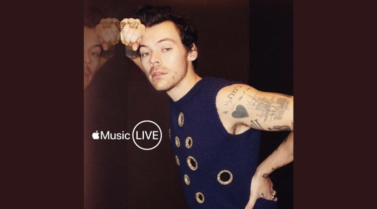 Transmita en vivo un concierto de Harry Styles tal como sucede en Apple Music