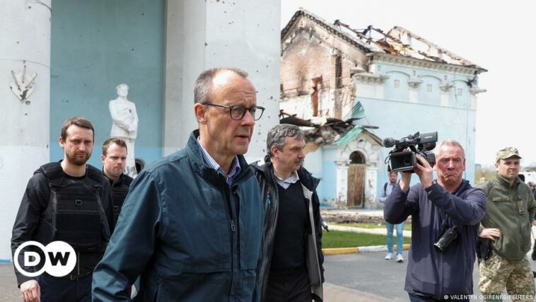 Ucrania: el líder de la oposición alemana se reúne con Zelenskyy después del desaire de Scholz