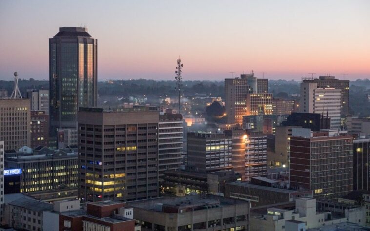 Harare, the capital of Zimbabwe.